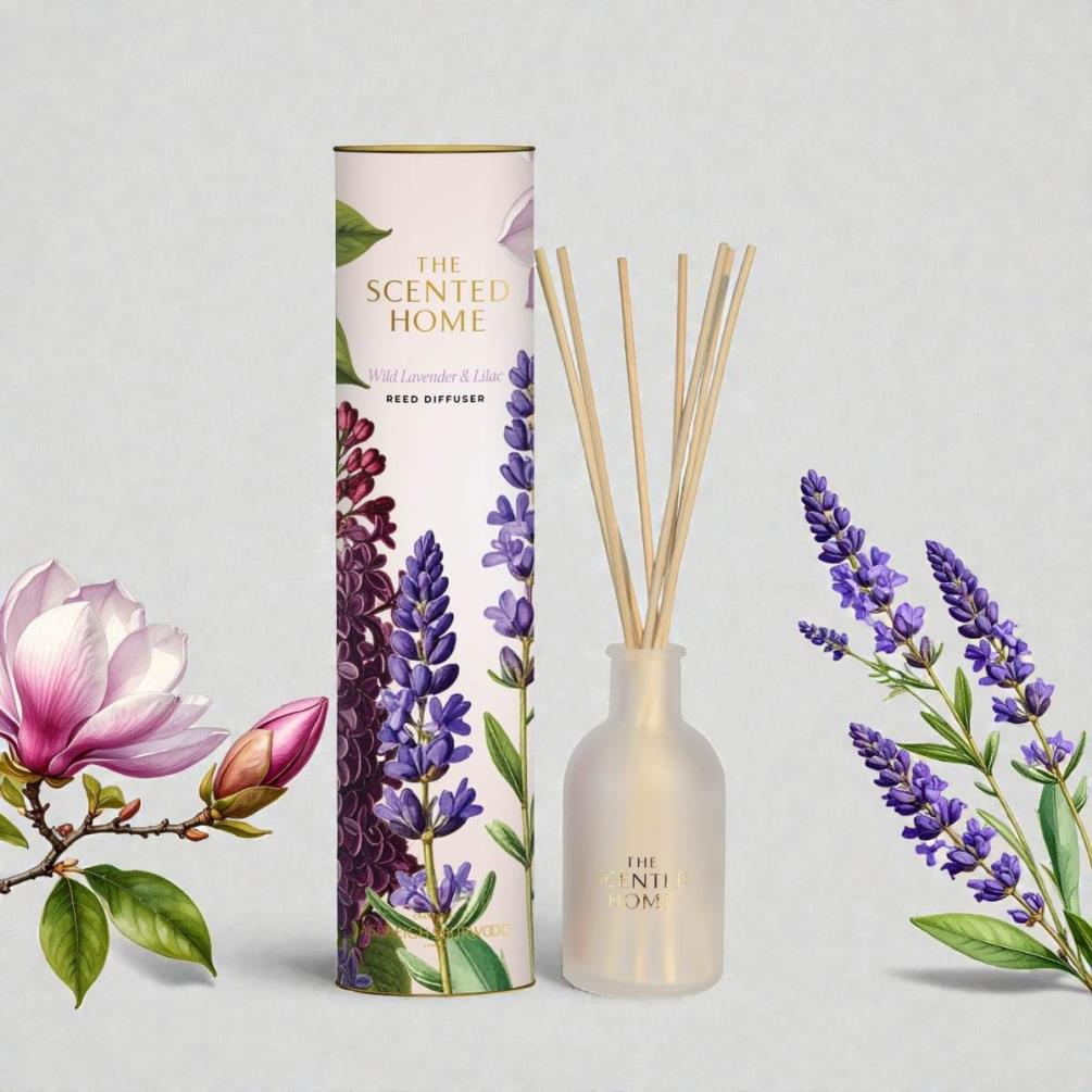 Ashleigh & Burwood Wild Lavender & Lilac Reed Diffuser Extra Image 1